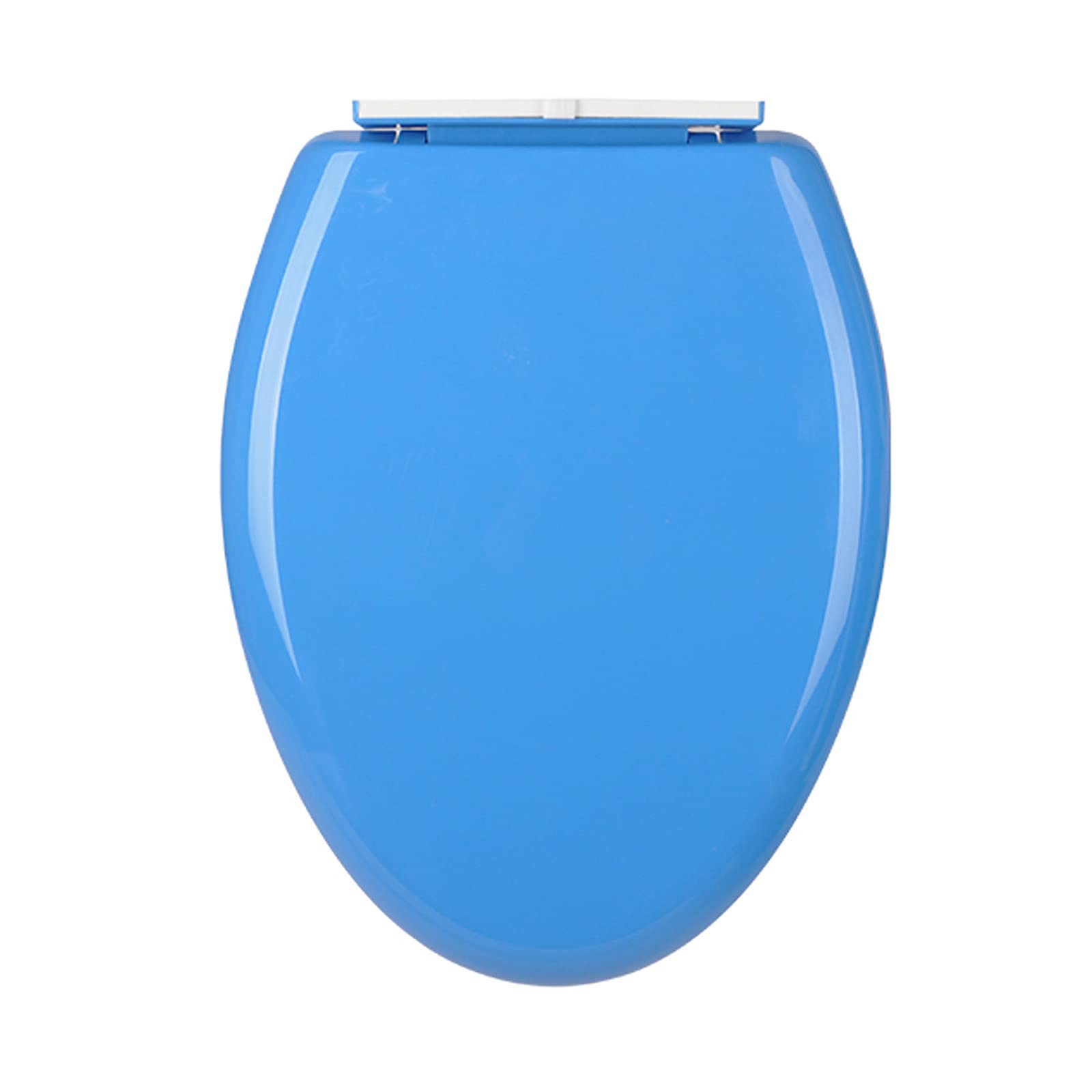 Elongated red Toilet seat, Thick Tough Cushioned seat, Easy Clean Install, Adjustable, Lightweight, Portable, User-Friendly, Compact, Slow, Close, Thickened, Durable