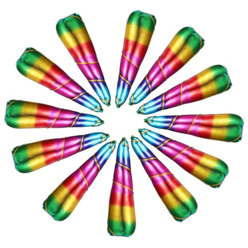 Consejos para Comprar Foto prop para fiestas y cumpleaños para comprar online. 49 Juexica - Cuernos de unicornio de 3.54 pulgadas para manualidades, diadema brillante de cuerno de unicornio, accesorio para fotos para cosplay, suministros de fiesta de...