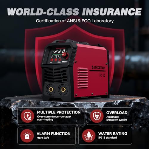 ARCCAPTAIN 220Amp LED Display Welder