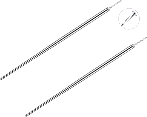 Aumeo G23 Piercing cónico sin rosca de titanio, 14G, 16G, 18G, pasador de inserción para nariz, labio, Monroe, oreja, tragus, hélix, empuje, disponible en Yaxa Peru