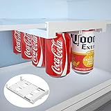 Soda Can Organizer for Refrigerator, Hanging Can Drink Holder Dispenser Storage Organizer for Fridge...