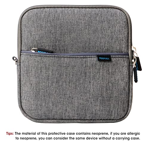 Roofull External Cd Dvd +/-Rw Drive, Usb 3.0 Type-C Portable Cd/Dvd Optical Disk Drive Player Burner Rewriter With Protective Carrying Case For Mac Macbook Pro/Air, Windows 11/10 Laptop Pc, White #TOP7