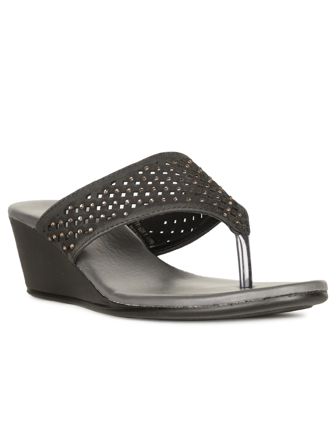 Bata Womens Flex Wedge Thong Black Slipper-5 Kids UK (7716209) (B0B51K2N99) Amazon Price History, Amazon Price Tracker