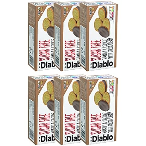 Diablo Sugar Free Vanilla Sandwich Biscuits Cover