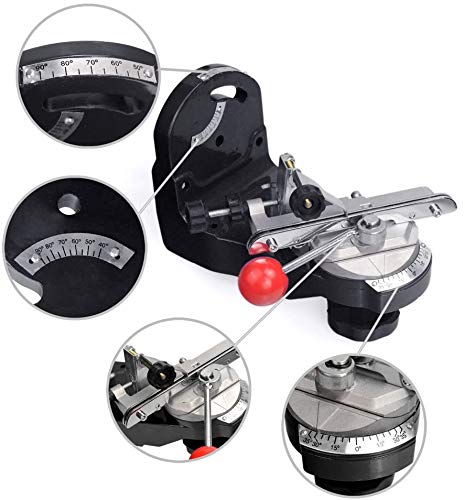 Chainsaw Sharpener, Professional Electric Multi-Angles Automatic Saw Chain Blade Grinder Sharpener Machine, 1/8-Inch-by-3/16-Inch