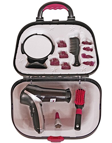 Preisvergleich Produktbild Theo Klein 5872 - Frisierkoffer mit Braun Satin Haartrockner, Spielzeug