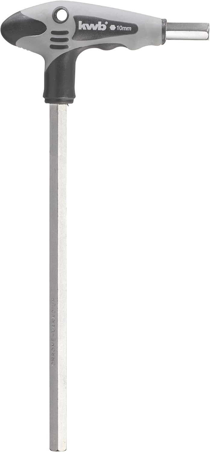 kwb 5mm T-Handle Hex Key Screwdriver for Optimal Torque Transfer, Durable Build