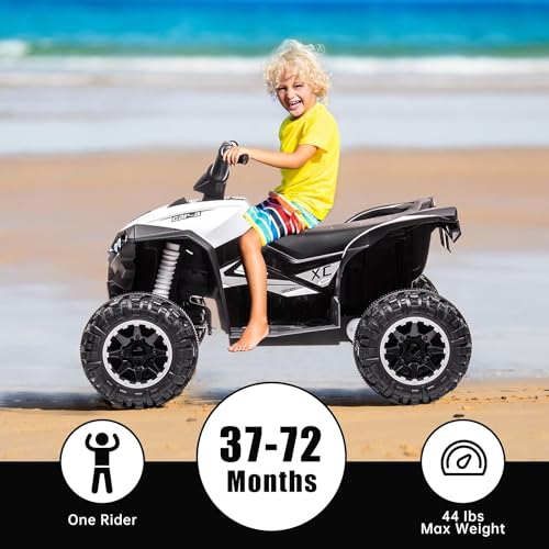 GarveeLife 12V Kids ATV Pink