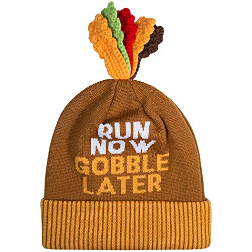 Gone For a Run Turkey Hats - Thanksgiving Running Beanies - Turkey Trot Gear3