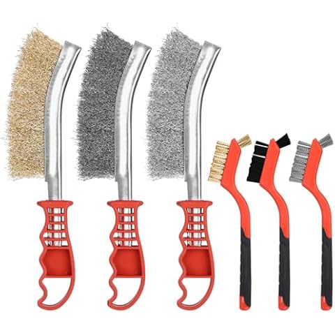 Set de 6 Brosses Métalliques LEAZZLE Cover