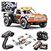 Macchina telecomandata professionale 1:16, RC car 4WD fuoristrada/drift fino a 36 km/h, macchina radiocomandata 4x4 con 2×7,4V 1300mAh batterie, 2 set pneumatici, trasmissione in metallo, adulti e 8+