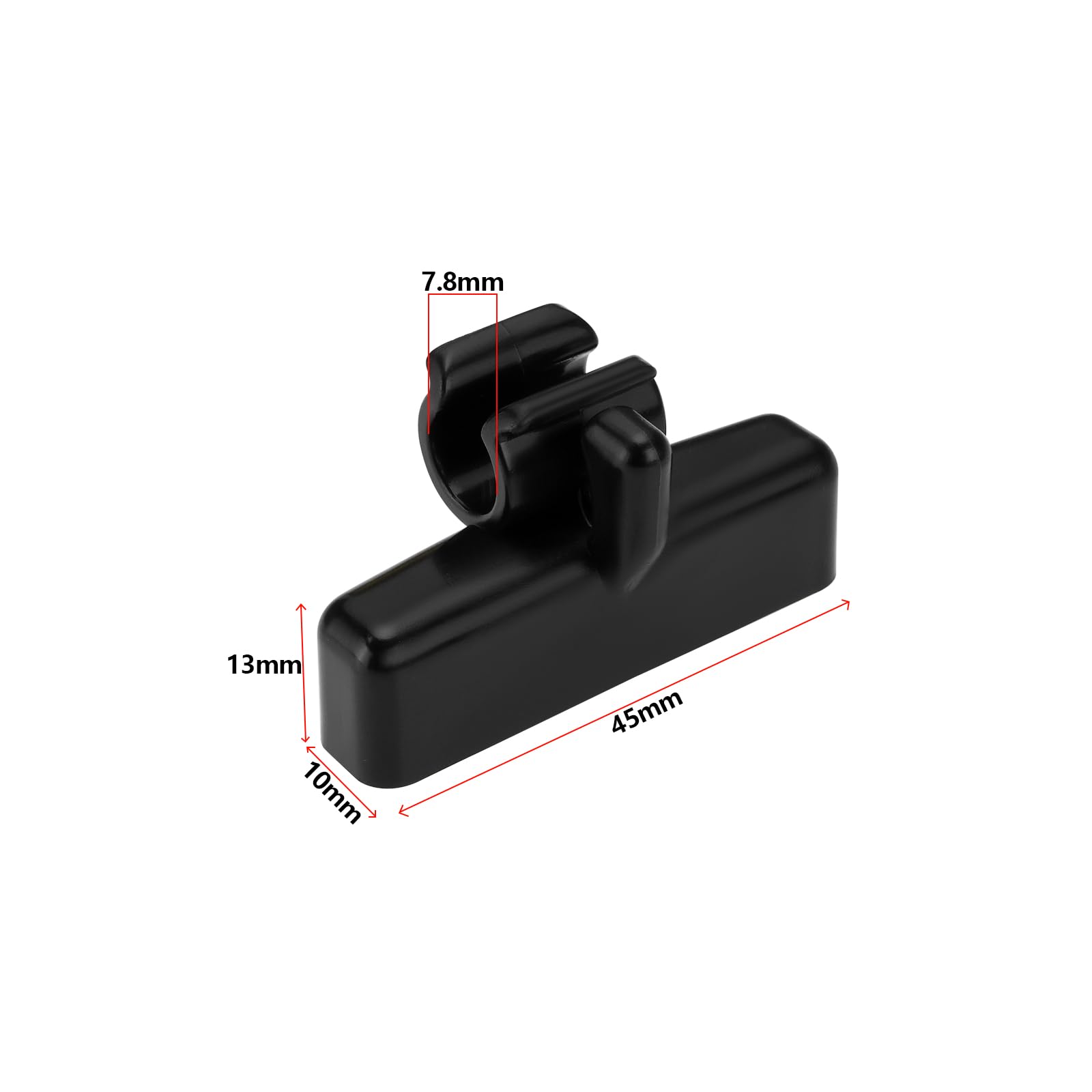 Clip in tela morbida per lunotto posteriore 78554-60A00 78555-60A00 Compatibile con Suzuki Compatibile con Vitara Compatibile con Geo Tracker Compatibile con Escudo