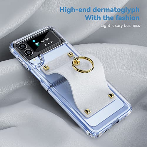 Protection Galaxy Z Flip 4 antichoc transparente pour éviter les rayures - 5
