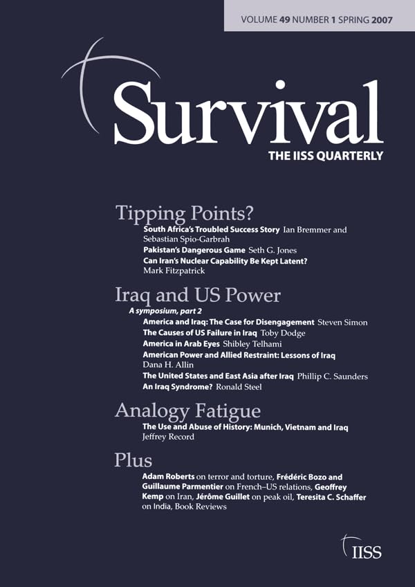 Survival 49.1: Survival 49.1, Spring 2007