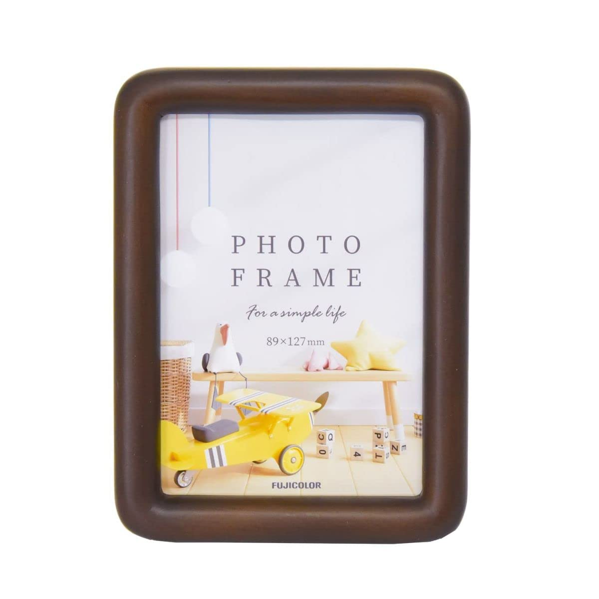 Fujicolor カラフルフォトフレーム　レトロファンシー　レア　置時計 Fujicolor カラフルフォトフレーム レトロファンシー レア