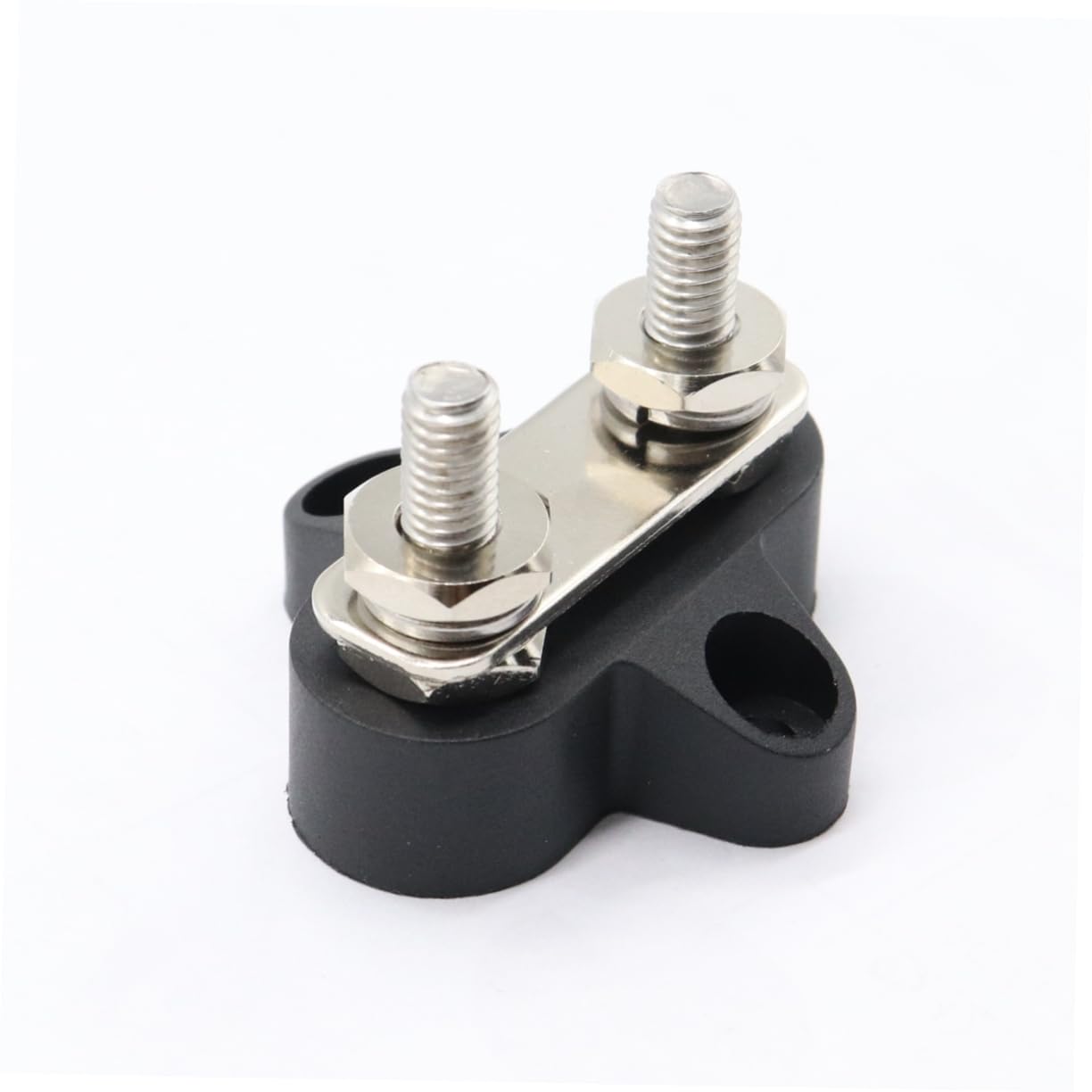 FAVOMOTO 3pcs Glass Fiber Reinforced Nylon Terminal Block for Trucks Rvs Boats Distribution Block Car