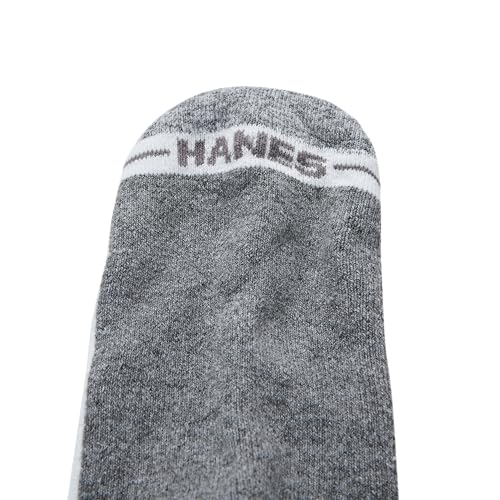 Image of Hanes mens Max Cushioned Crew Socks, Moisture-wicking With Odor Control, Multi-packCrew Sock