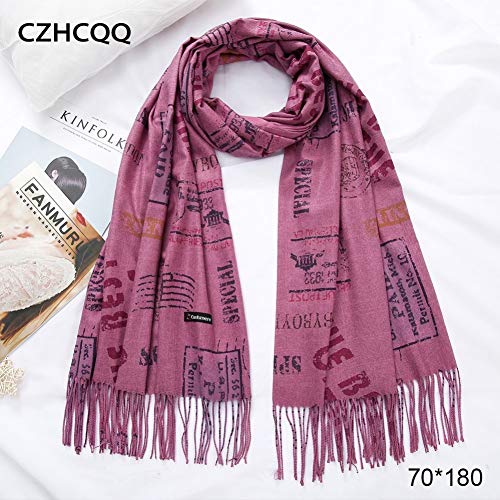 Écharpe foulard pois dames contre le froid avec style moderne