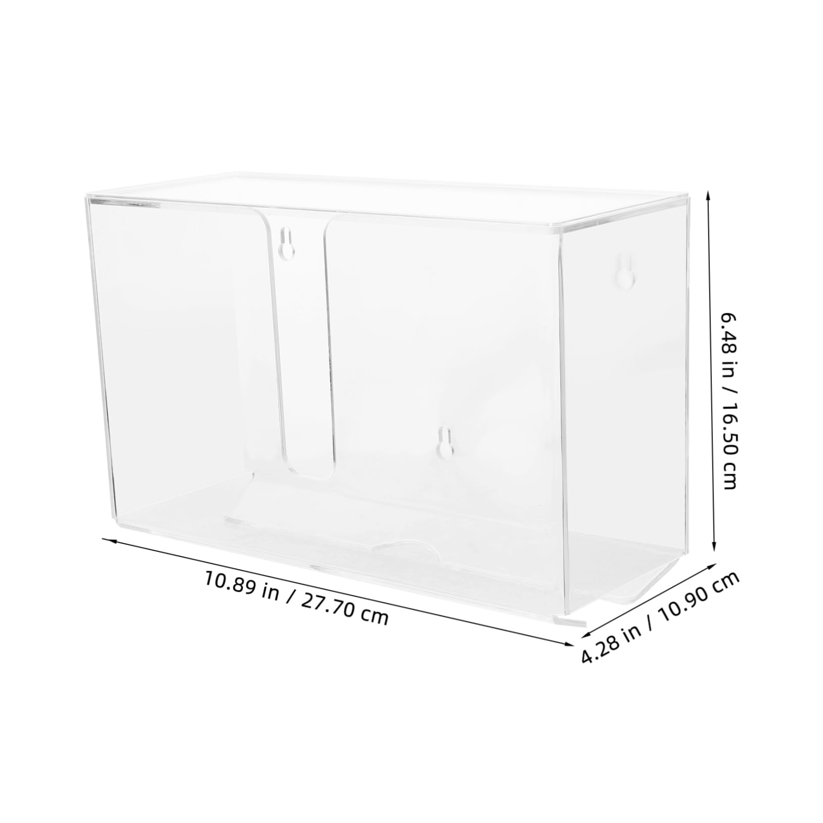 Wandmontierter Serviettenspender aus Kunststoff für Bad und Küche