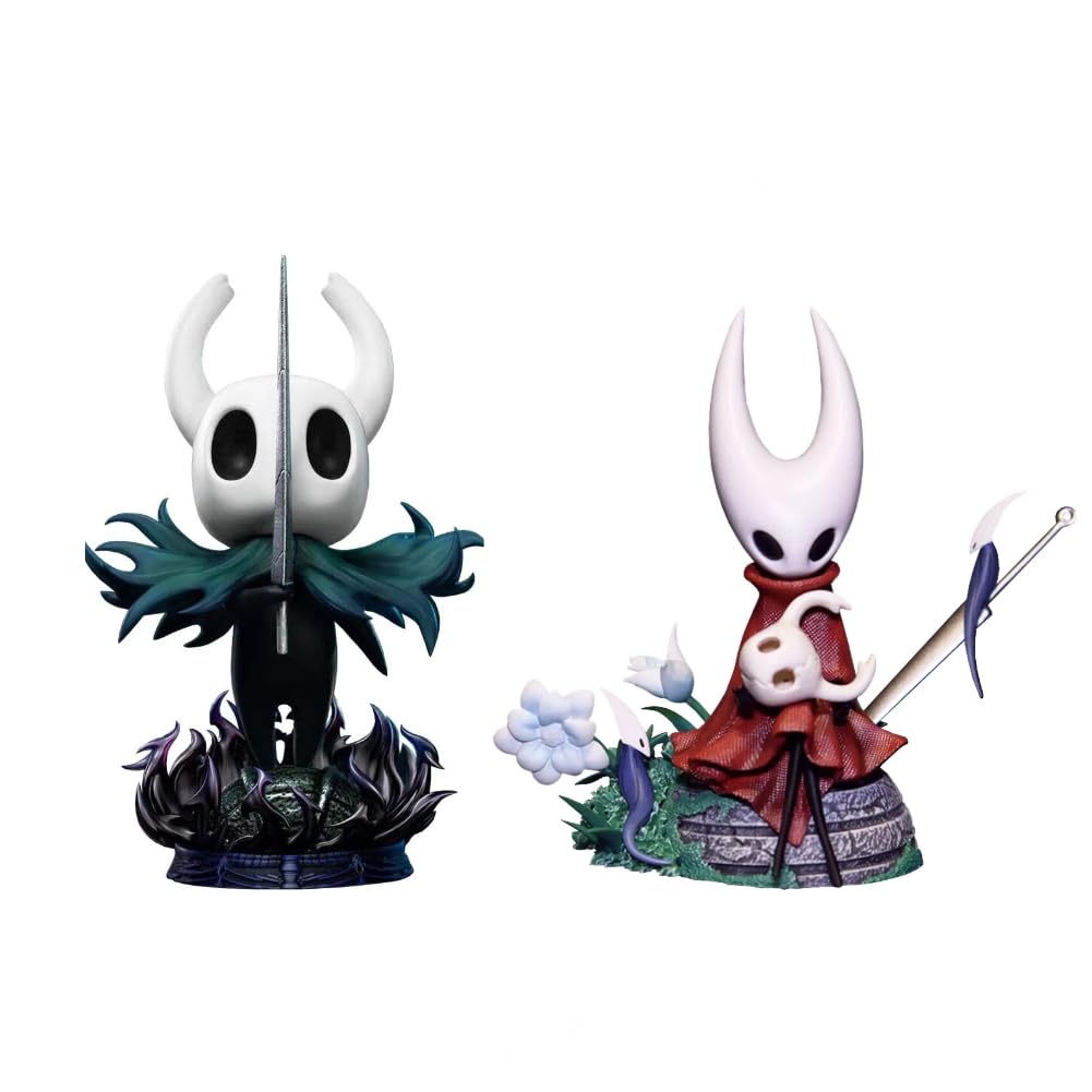 Jiumaocleu 2PCS Hornet-can Action Figure Game Hollow Anime Statue PVC Cartoon Figurine Hollow Silksong Model Desktop Ornaments Collectibles — image 1