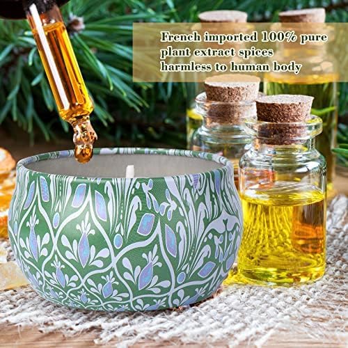 Alikiai Scented Candles for Women, Candles for Home Scented, 12 Pack Soy Wax Christmas Candles Set, Birthday Gifts for Women Best Friends Sister Colleague - Image 5