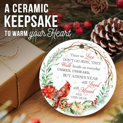 Zagkoo MEMORIAL 15 Red Cardinal Christmas Ornaments thumb #2