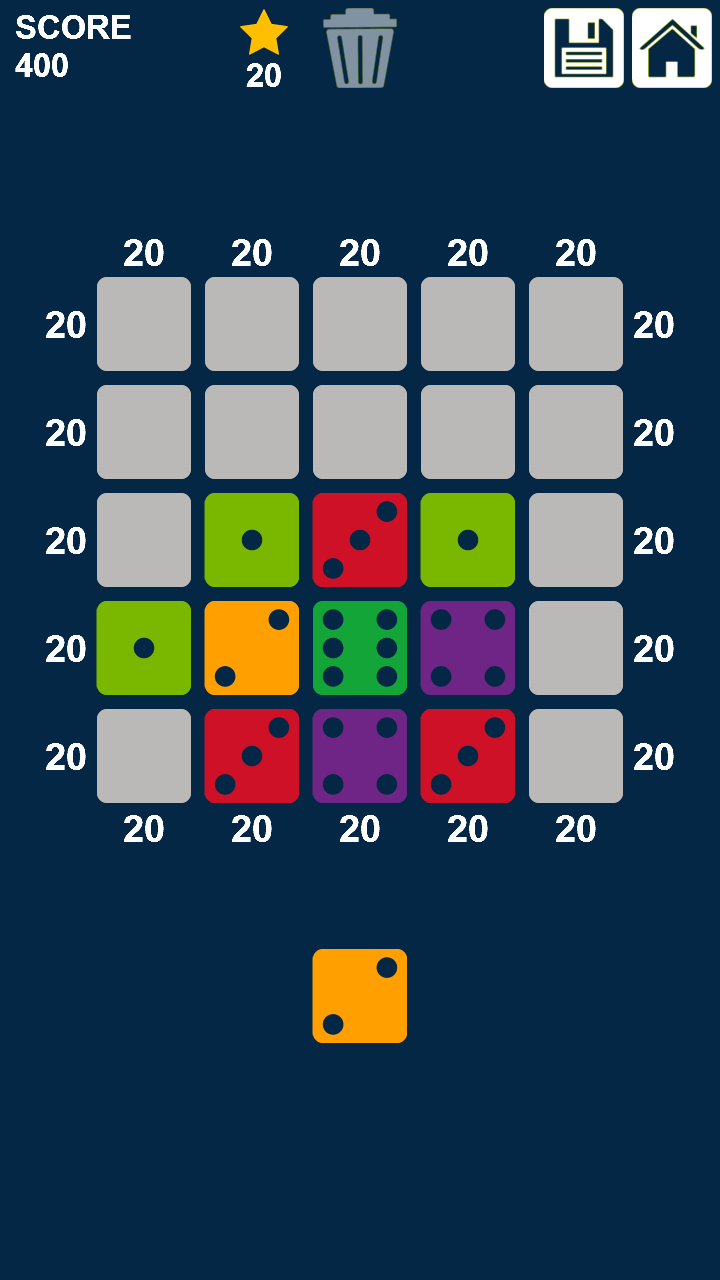Dominoes Make 20 Math Block for Android