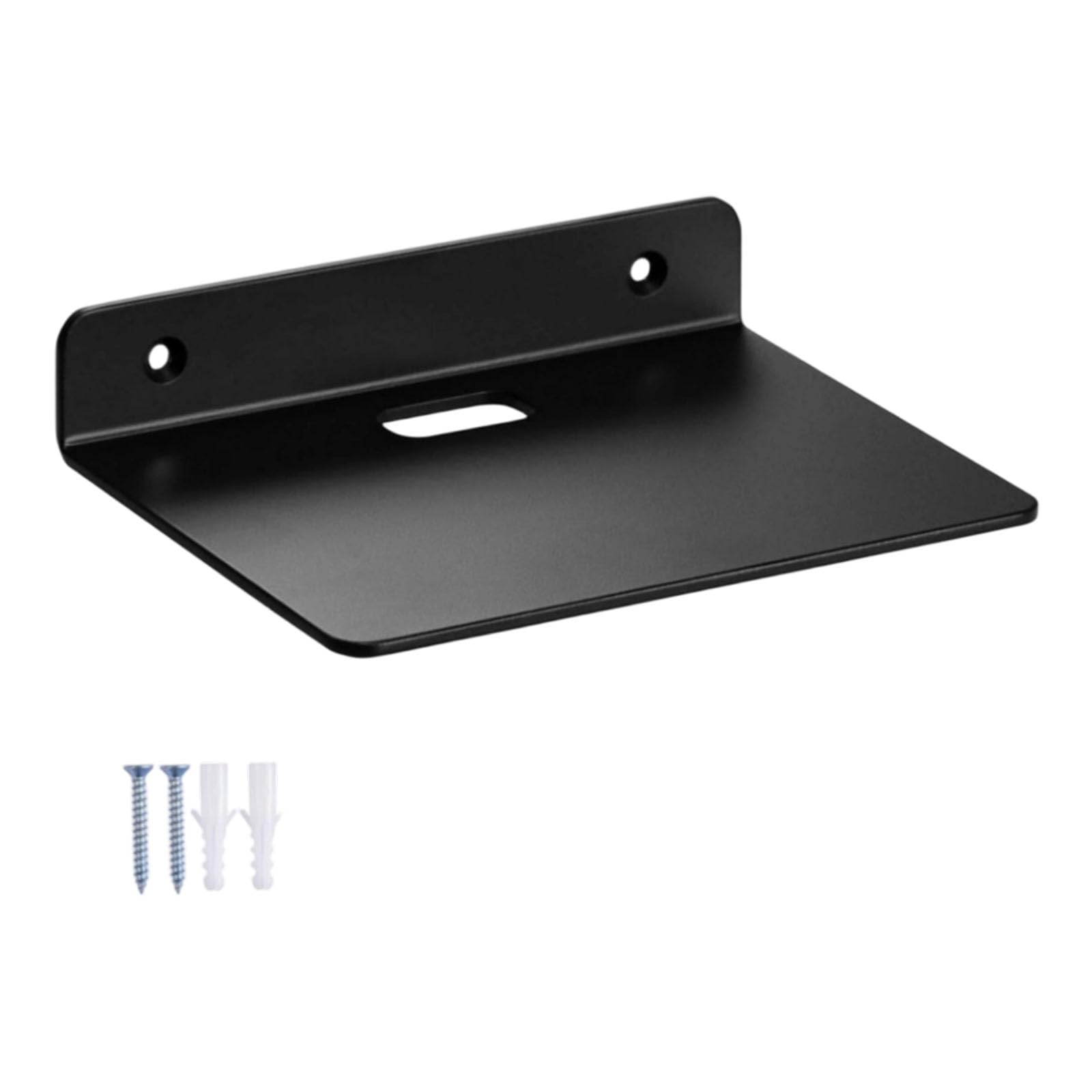 Nucelit Transparency Floating Shelf for Pots and Decoration Acrylic Wall Organiser Easy Mounting Plant Shelf for Indoor Use Acrylic Floating Wall for Flower Pots