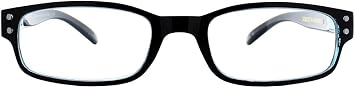 SAV Eyewear (Select-A-Vision) Victoria Klein Fashion Round Reading Glasses 9076 Blue, 1.25
