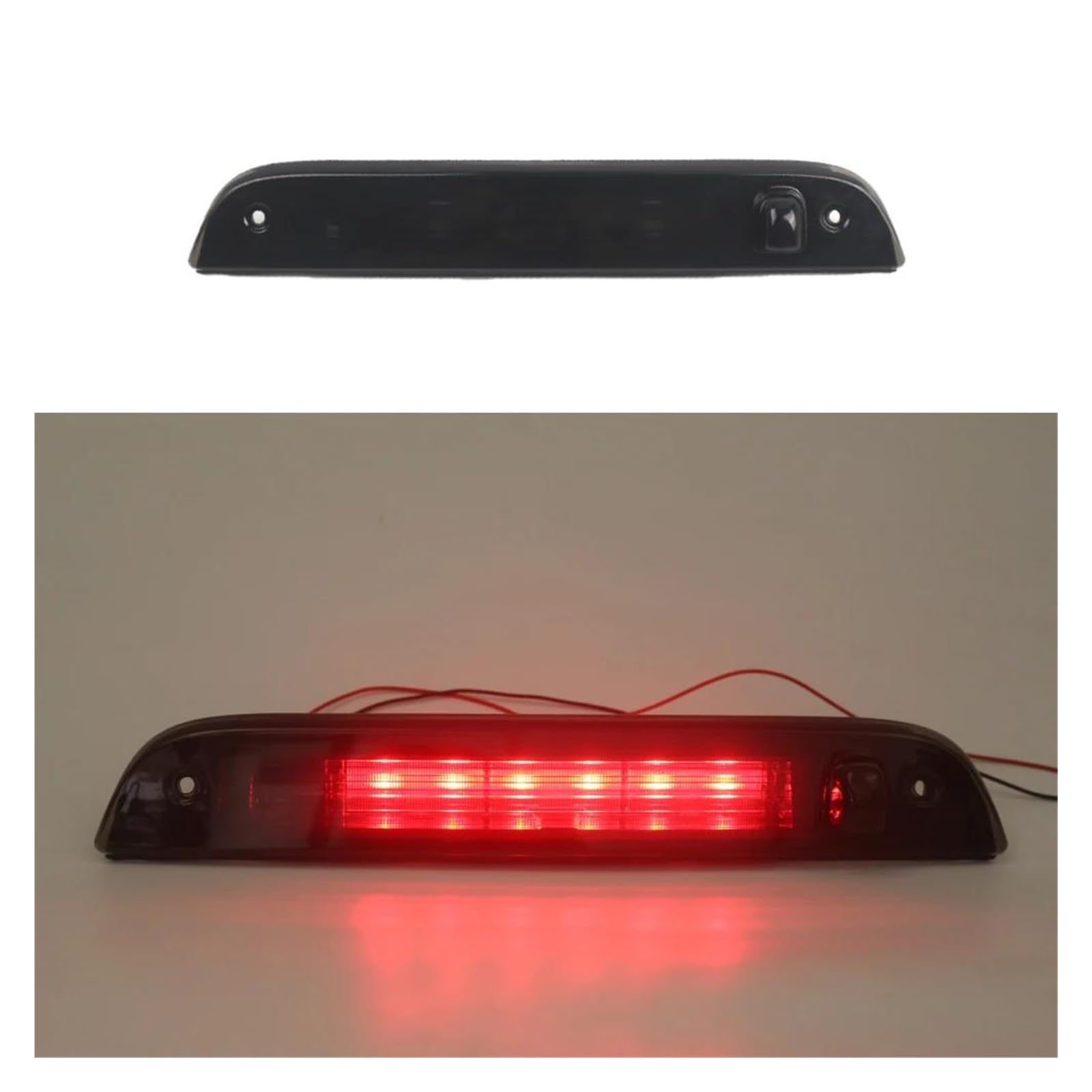 Générique Feu Stop Haut Niveau Troisième Feu Stop LED Pour Voiture 5116236AF Capot Fumée Pièces Rouges Pour Jeep Pour Patriot 2007-2017