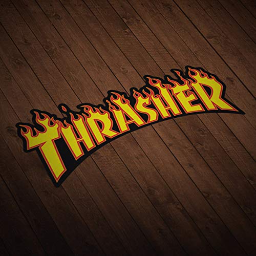 Gadgets wrap Thrasher 6 Decal Sticker for Wall Home Office Laptop Car Bike Sticker-picture-15