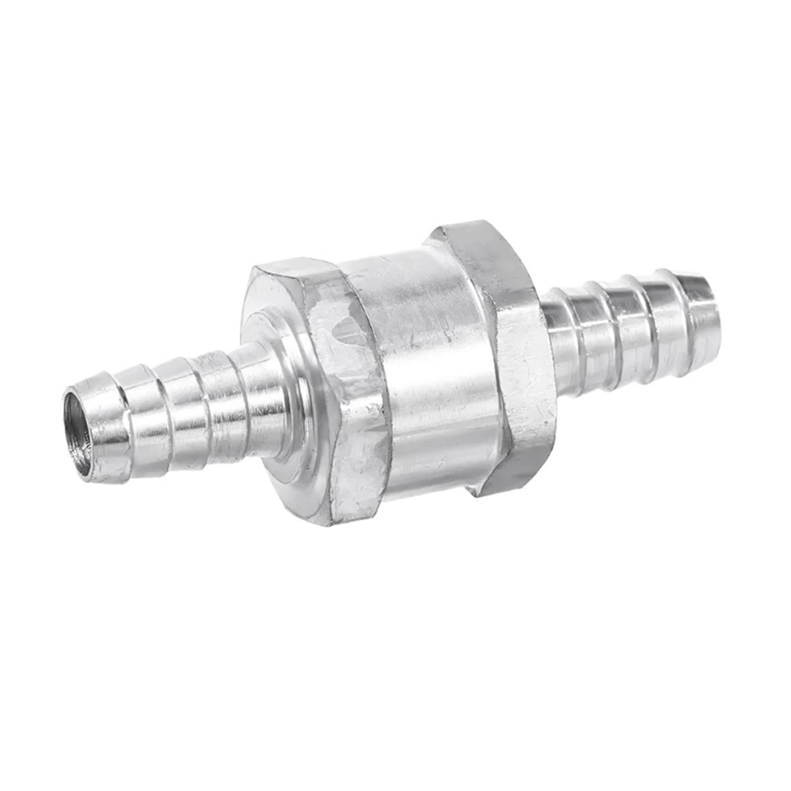 Zawór zwrotny paliwa samochodowego, zawór zwrotny, zasilanie olejem, pompa ręczna 6/8/10/12 mm, jednokierunkowy zawór zwrotny ze stopu aluminium do Peugeot Renault (4 szt. mieszane)