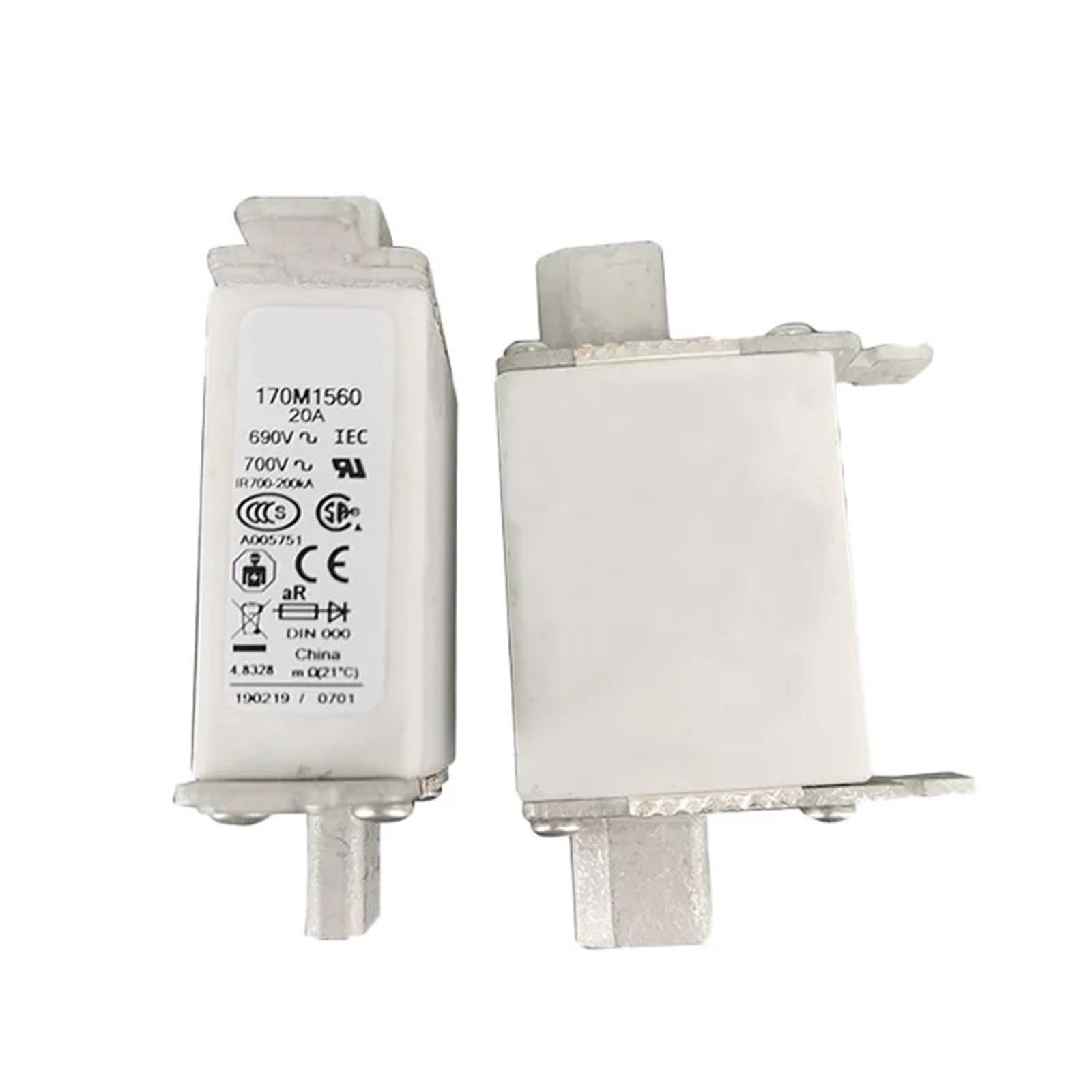 HYRBNSDLK 170M2618 170M2619 170M2620 Low-Voltage Fast Fuse