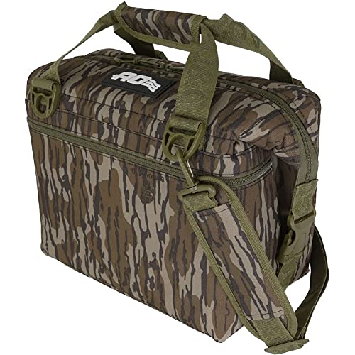 AO Coolers Original Soft Cooler with High-Density Insulation, Mossy Oak Bottomland, 24 Pack...