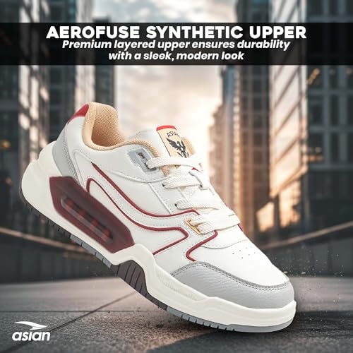 Image of ASIAN Mojo-04 Men's and Boys Sneakers | Stylish, Lightweight & Memory Foam Casual Shoes, Travel, Walking & College