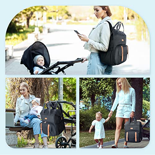 Mommore Breast Pump Backpack For Spectra S1,S2 Medela Diaper Bag Backpack For Working Moms With 15.6 Inch Laptop Sleeve thumb #5