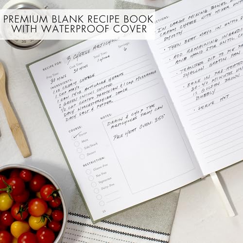 Zicoto ZIC-RECIPEB-SA_23-059A Aesthetic Blank Recipe Book thumb #4
