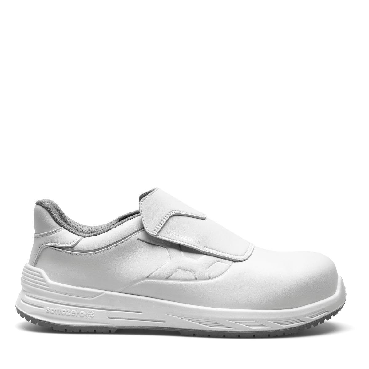 Sottozero Work SOCIM Wasabi S2 HRO FO SR ESD Scarpa Bassa Antinfortunistica da Cucina Microfibra, Uomo/​Donna (Bianco, Sistema Taglie Calzature EU, Adulto, Uomo, Numero, Media, 41)