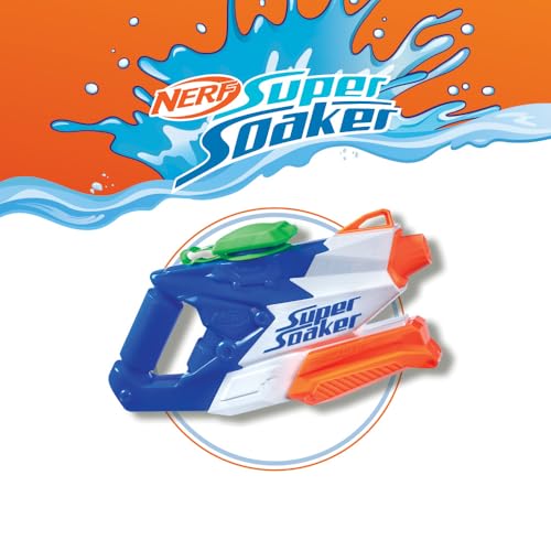Image of Nerf Super Soaker Freezefire 2.0 Water Blaster | 591 ml Tank | Water Blast Range - 38 feet | Pichkari for Outdoor Water Games | Branded Toy Pichkari for Holi Festival | Kids Ages 6+