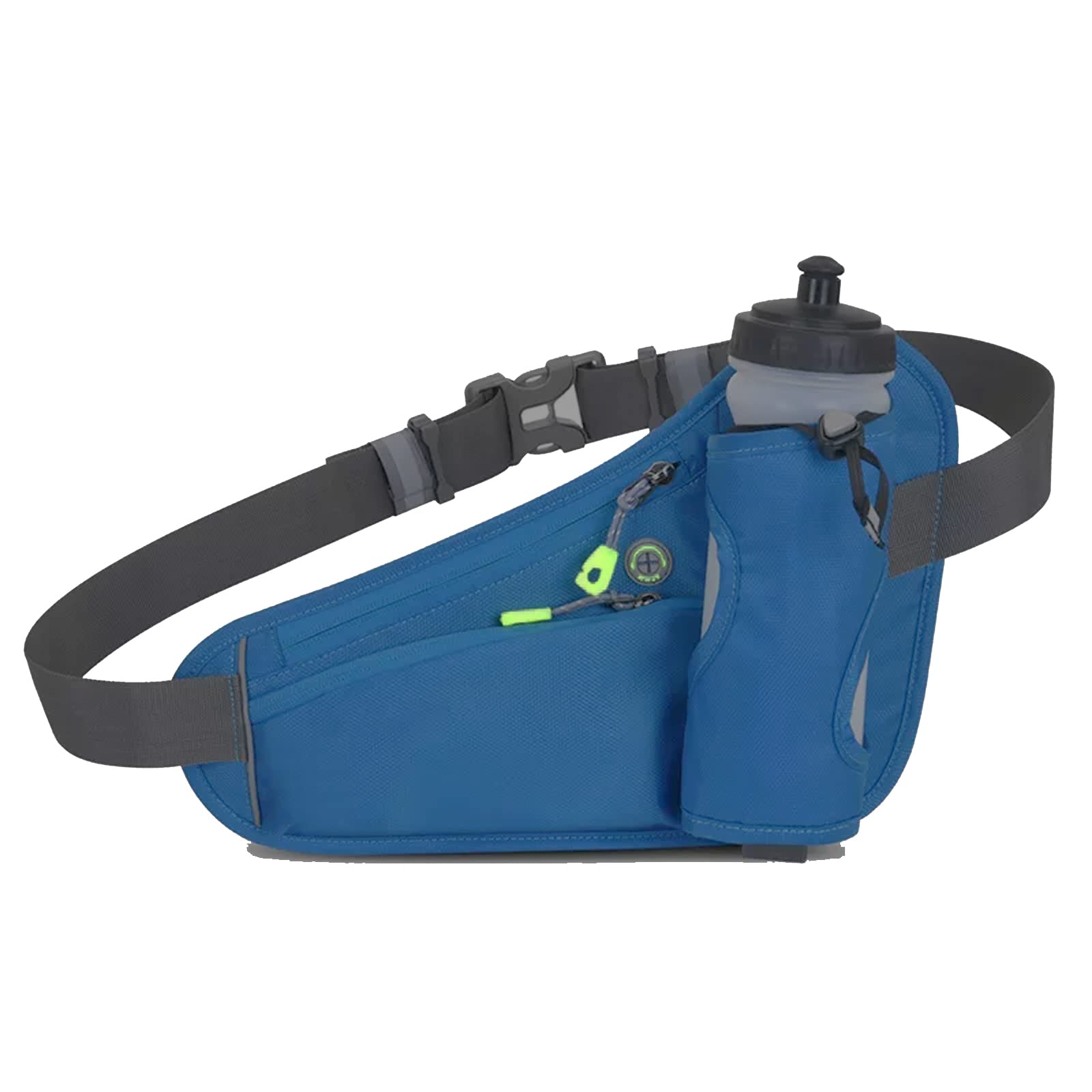 HOTEMIA Fanny Pack with Water Bottle Holder, Hydration Running Belt for Men Women Adjustable Strap Waist Bag Suitable for Hiking Running Walking