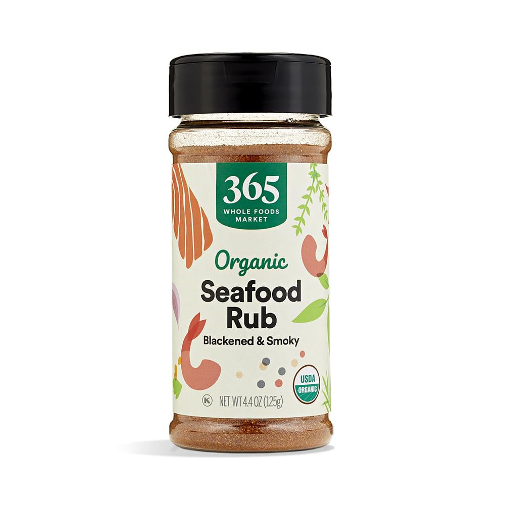 365 by Whole Foods Market, Organic Seafood Spice Rub, 4.4 Ounce