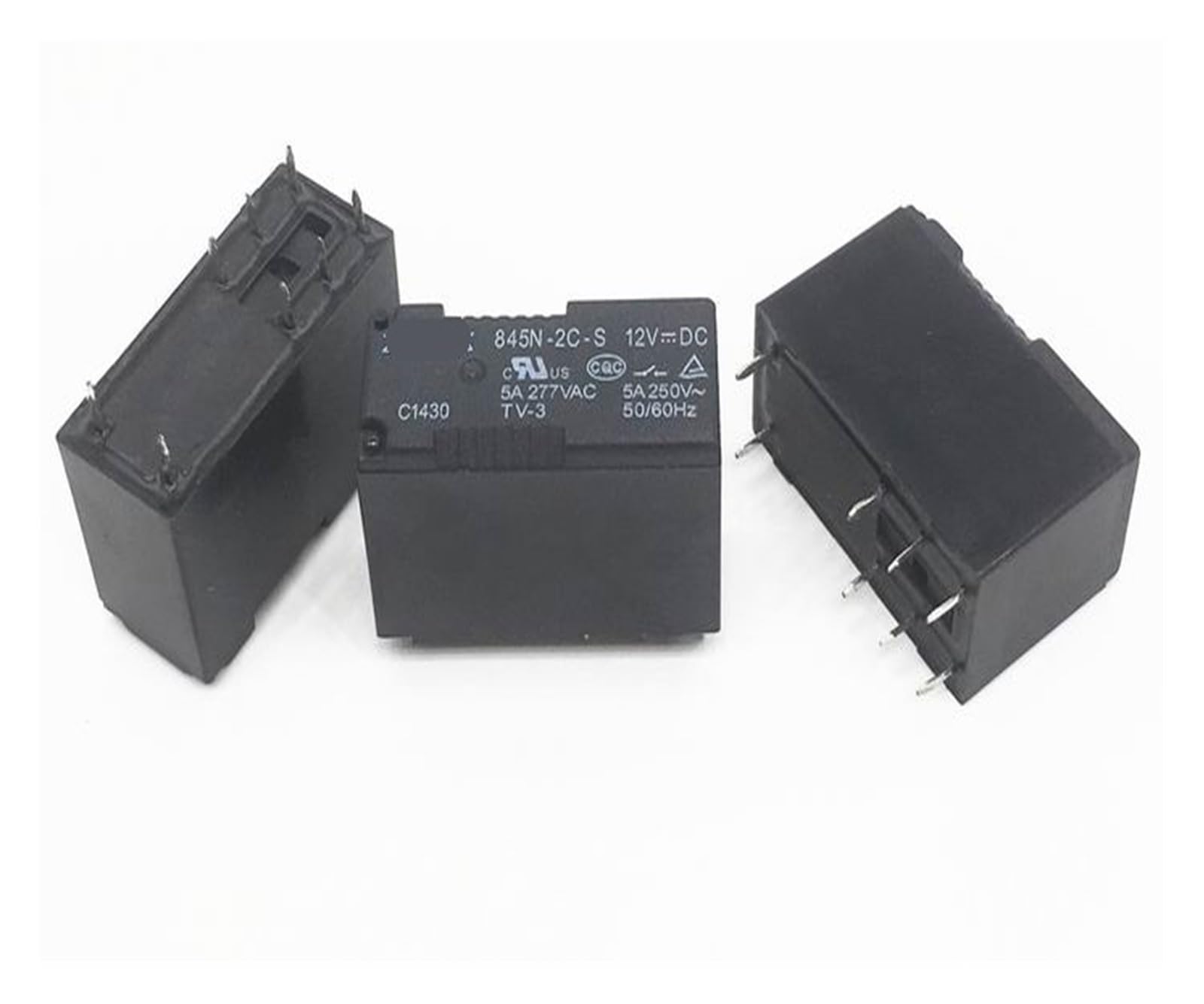 Yzwrwrmktb One Color 1Pc 845N-2C-S 12Vdc-5A Relay 8Pins