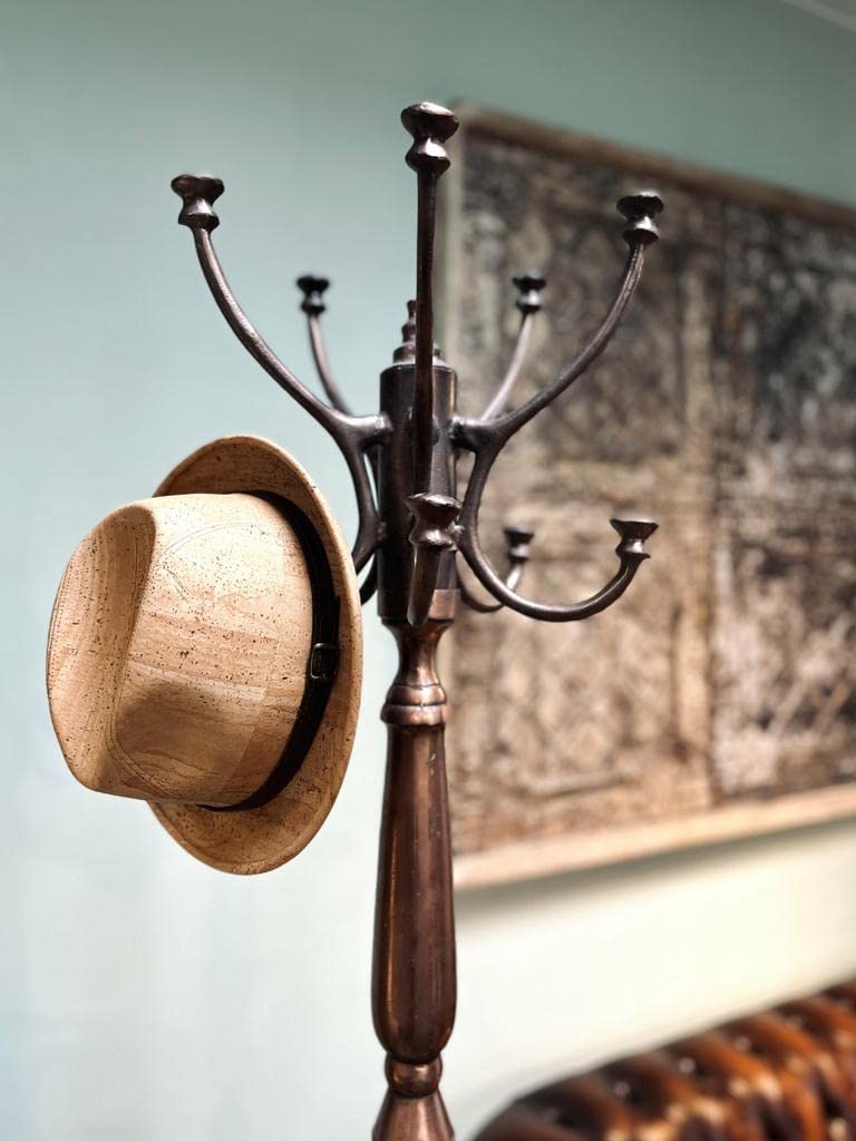Trilby Fedora Hut | Hut Kork Stoff | Korkhut Melone | beige | Naturkork | 100% Vegan | Natur Kork