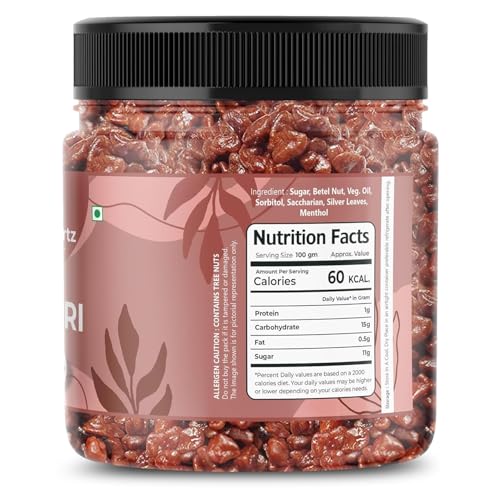 Image of Premium Soft Supari 1kg Jar | Raseeli Chikni Supari | Sweet & Soft Betel Nuts | Traditional After Meal Mukhwas | Ready to Eat Mouth Freshener | Jar Pack (Pack of 1)