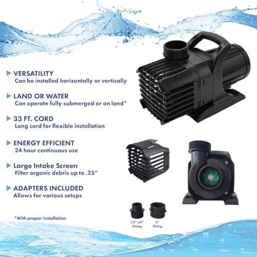 HALF-OFF-PONDS-Savio-Signature-5200-Complete-Water-Garden-and-Pond-Kit-20-Foot-x-30-Foot-EPDM-Liner-LS0 HALF OFF PONDS Savio Signature 5200 Complete Water Garden and Pond Kit 20 Foot x 30 Foot EPDM Liner LS0