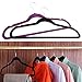 50/120/200 Pack Hangers Black Velvet Hangers Non Slip Felt Hangers Space Saving Clothes Hanger Velvet Hanger Heavy Duty Adult Hanger for Coat, Suit, Jackets, Pants, & Dress Clothes (120pcs)