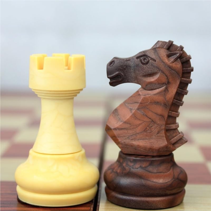 Échecs Jeu d'échecs Pliant magnétique Jeu de société de Voyage Portable