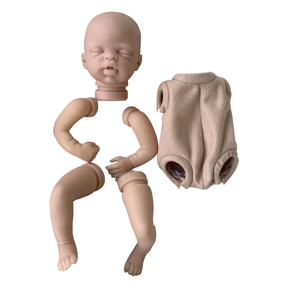 Lonian 10 Inch Reborn Mini Doll Kit Soft Touch Lifelike Prototypes Unfinished Doll Parts