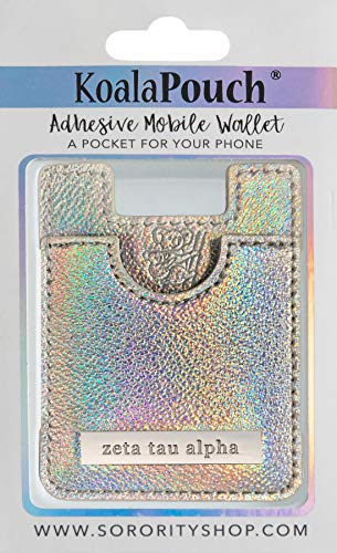 Zeta Tau Alpha - Glitter Koala Pouch (Holographic)