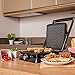 Grill Elétrico Multiuso, Preto e Inox, 110v, Oster